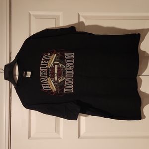 Harley Davidson T-shirt short sleeve Jacksonville FL sizeXXL Black 2009
